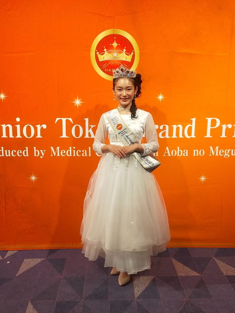 『ジュニアアースジャパン東京大会』美喜あい圭(萱沼愛佳)中学生部門の準グランプリを受賞！